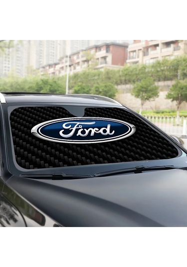 Goldenqian F-ford Mustang Otomatik Cam Güneş Gölge Kişiselleştirilmiş Resim Bloğu Uv Işınları Güneşlik Koruyucu Araba Güneşliği Z3