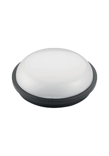 Horoz Artos 20w Yuvarlak Glop Led Armatür Siyah 6500k Beyaz Işık