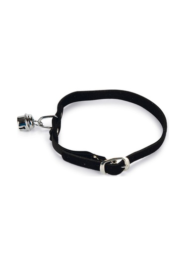 Beeztees Kedi Boyun Tasması, Süet, Siyah, 24-29cm