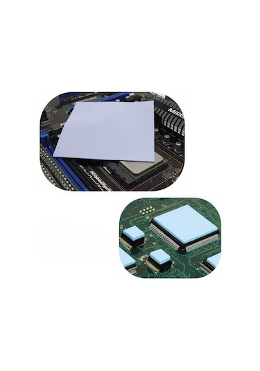 1Mm Chipset Soğutucu Termal Pad Ped Gri 1.0Mm x 100 x 100Mm