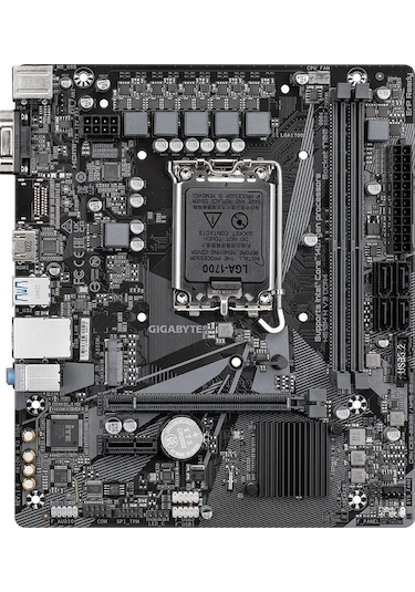 Gigabyte H610M H V3 DDR4 Intel H610 3200 MHz DDR4 Soket 1700 mATX Anakart