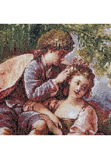 K50-Dokuma Goblen Kırlent Kılıfı