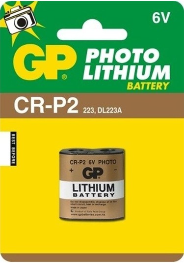 Gp Crp2 6V Lityum Fotoğraf Makinesi Pili