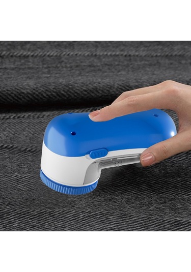 Homyl Elbise Çıkarıcı Tüylü Toplarını Kaldır Halı Mavi Mavi