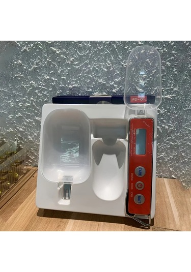 Willowhaven Kırmızı 1 Adet Dijital Mutfak Terazisi Lcd Ekran 100g 0.01g 500g 0.1g Hassas Ölçüm Pil İle Çalışır Kırmızı