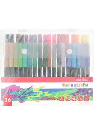 Prof-press 36 Renkli Çizim Flamastırları 106175233