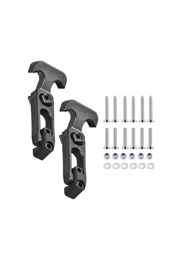 Dolıty 2 Adet T Saplı Çekme Mandalı Soğutucu Mandalları Golf Siyah