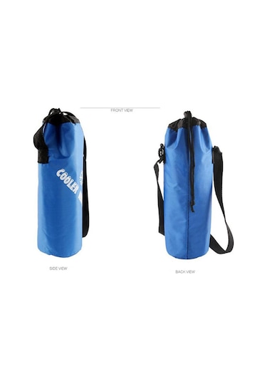 Homyl Fermuarlı Top Ile İzoleli Soğutucu Öğle Yemeği Mavi Mavi