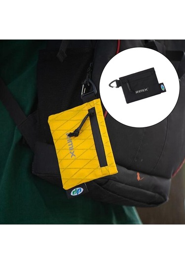 Homyl Madeni Para Kesesi Kampçılık Mini Kart Siyah-bir Siyah Bir Siyah