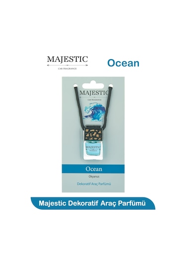 Majestic Oto Kokusu Okyanus 7 Ml - Dekoratif Araç Parfümü