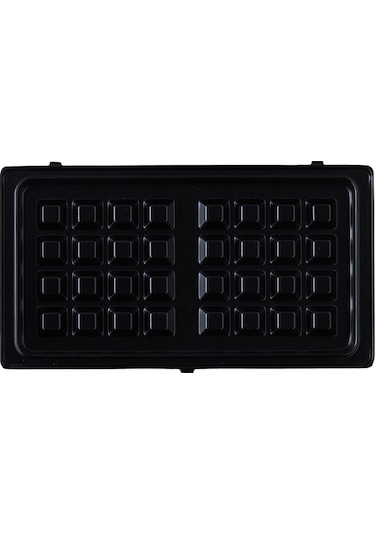 English Home Tmk 5001 Üst Waffle Plakası Kea Yedek Parça Siyah
