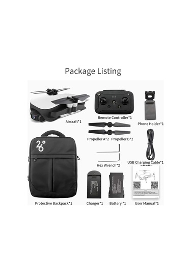 Jrc X12 Aurora 4k 5g Wıfı 1.2km Fpv Gps 3 Axis. Gimbal İle Katlanabilir Rc Drone 50x Dijital Zoom