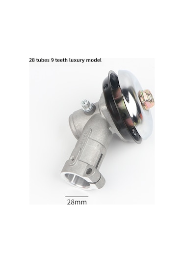 Xiyyadms 28 Boru 9 Dişli Tek Kulaklı Orman Kesme Makinesi Çalışma Başkanı - Evrensel Uyumlu, Dayanıklı Malzeme, Verimli Dişli Kutusu, 560g