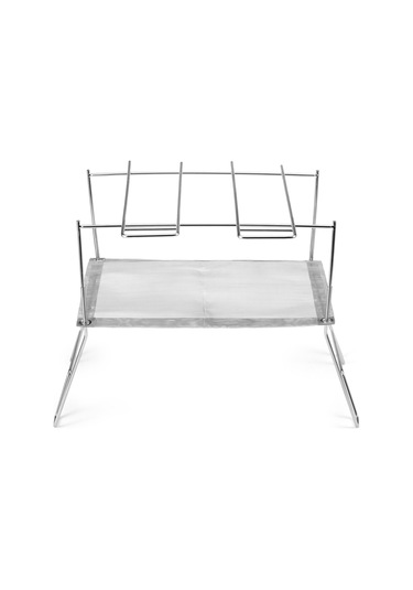 Jokmae Paslanmaz Çelik Kamp Izgarası, Taşınabilir Taşıma Çantalı, Ağsız, Kauçuk Kaplı, Piknik Ve Kamp İçin Çok Renkli Çok Renkli