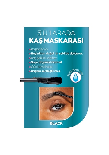 Avon Brow Boost Kaş Jeli Soft Black