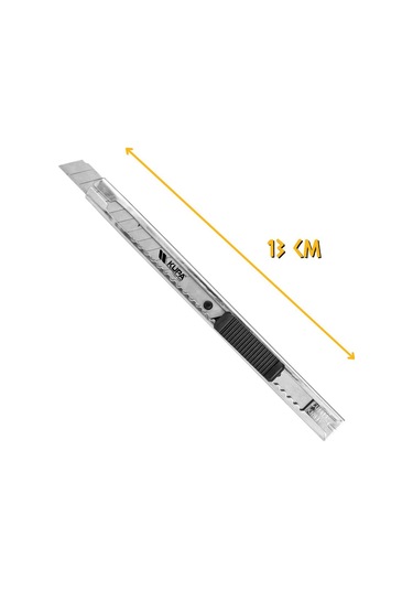 Kupa Metal Dar Maket Bıçağı Falçata - 9 X 0.4 Mm. - 3 Adet