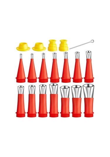 Tangshopping Banyo Mutfak Kapıları Windows Lavabo Için 19 Adet Kalafat Son Işlem Seti