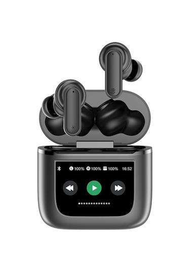 Erpaks Pera 01-BK TWS ANC+ENC Dokunmatik Ekranlı Bluetooth Kulaklık