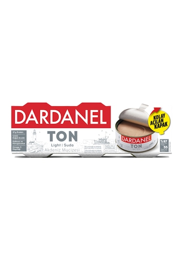 Dardanel Light Akdeniz Mucizesi Ton Balığı 3'lü 3 x 75 G