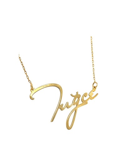 Zümrüt Sarraf 14 Ayar Altın Isimli Bayan Kolye N11.47472