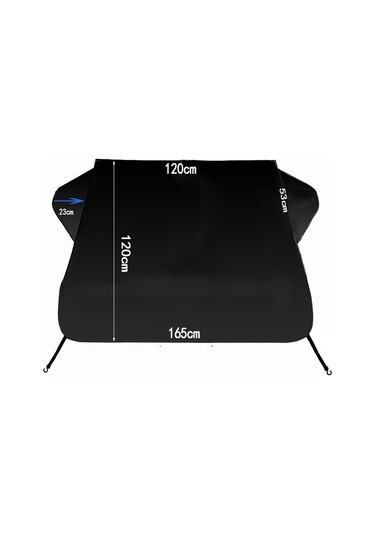 Cbtx Global Suv Ön Cam Kapağı Kalınlaşmak 600d Oxford Kumaş Siyah Antifriz Güneşlik Kar Geçirmez Kumaş