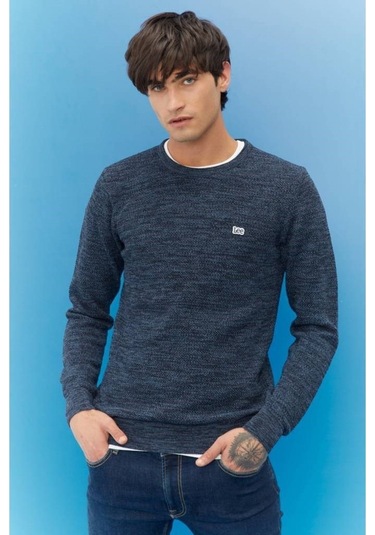 Lee Erkek Lacivert Kazak Lacivert