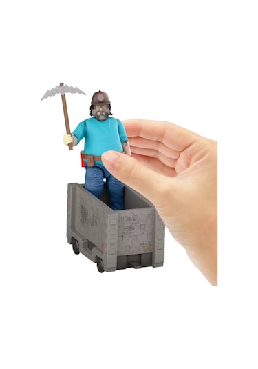 Minecraft Minecart İle Muhteşem Kaçış Oyuncak Seti Steve Figür Jgp20 Steve