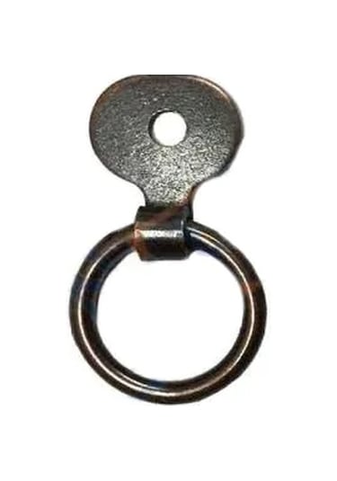 Halkalı Tablo, Çerçeve Askısı, Küçük, 15x28mm, Eskitme - 100 Adet Sarı