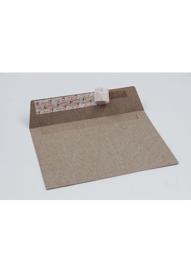 Zarfsan Elvan Silikonlu İmitasyon Kraft Zarf 90 G 114x162 MM 500 Adet