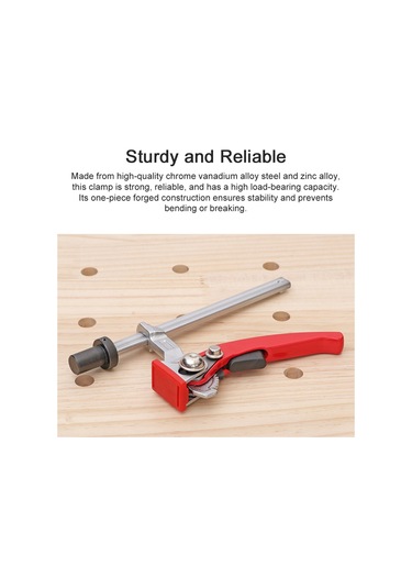 Ağaç İşleme Masaüstü Hızlı Etkili Tutma Kelepçesi Sabit 19mm