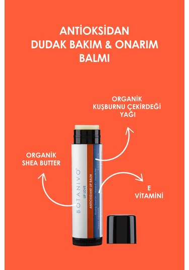 Botanivo Canlandırıcı Tırnak & Tırnak Eti Balmı 5 ML + Dudak Bakım ve Onarım Balmı 5 ML + Kaş Zenginleştirici ve Besleyici Balm 5 ML