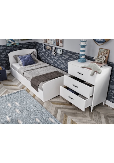 Soft Çocuk Odası Takımı Beyaz
