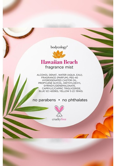 Bodycology Hawaiian Beach Vücut Spreyi 237ml