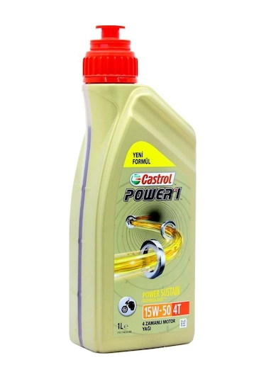 Castrol Power 1 15W-50 4T Motor Yağı 6 x 1 L