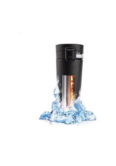 Çelik Termos Bardak 380 ML Thermos Mug Kupa Araç Termos Coffee Cu