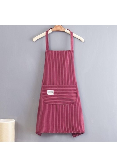 Şarap Kırmızısı Barbekü Ev Temizlik Aracı Ressam Aksesuarı Mutfak Malzemeleri Pişirme Önlüğü Kuaför Önlüğü Şarap Kırmızısı