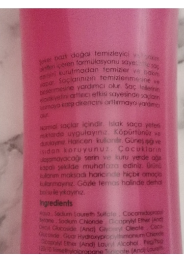 Rosella Gül Şampuanı 500 ML