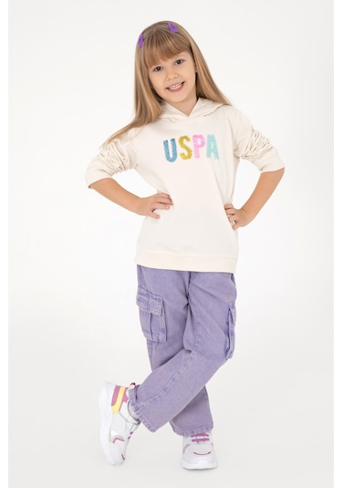 U.s. Polo Assn. Kız Çocuk Krem Sweatshirt 50296401-vr071 Krem U.s. Polo Assn. Kız Çocuk Krem Sweatshirt 50296401-vr071 Krem