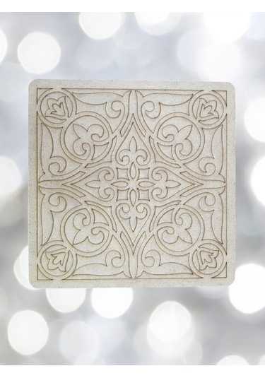 Ahşap 2'li Mandala Hobi Boyama Setleri