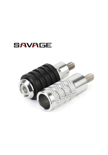 Arka Fren Pedalı Vites Kolu Ayak Mandalları Ayak Dayama Yeri - Gümüş Rengi