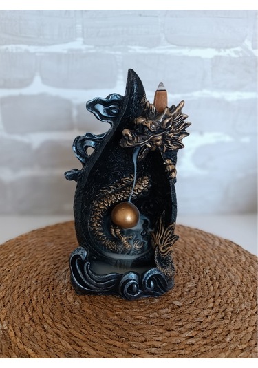 Ejderha Tasarımlı Hediyeli Tütsülük