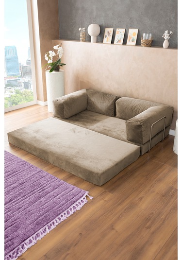 Argimo Godila Yatak Köşe Koltuk Bej