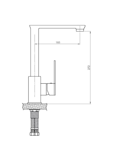 Gpd Tek Gövde Eviye Bataryası Provido Mte155