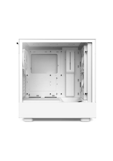 Nzxt H Series H5 Flow CC-F51FW-R1 Atx Mid Tower Oyuncu Bilgisayar Kasası Beyaz