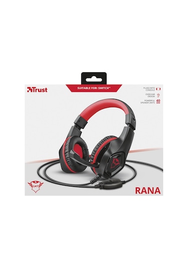 Trust GXT 404R Rana Switch Kulak Üstü Oyuncu Kulaklığı