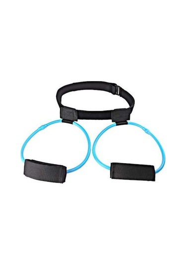 Maoyaya Fitness Ganimet Eğitim Bandı - Ayarlanabilir Bel Bandı, Mavi Renk Mavi