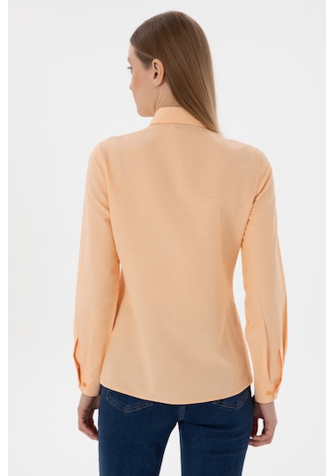 U.s. Polo Assn. Kadın Kavun Gömlek Basic 50307726-vr202 Kavun