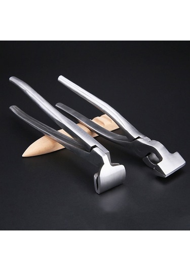 Deri Düz Pense Hemming Pense Çanta Ve Ayakkabı İçin El Yapımı Dıy Aletler Düz Kafa