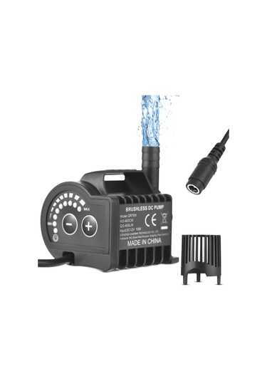 Konesam "12v Mini Su Pompası - 450l/h Akış, 4m Yükseklik, Sessiz Çalışma, Akvaryum & Çeşme İçin"