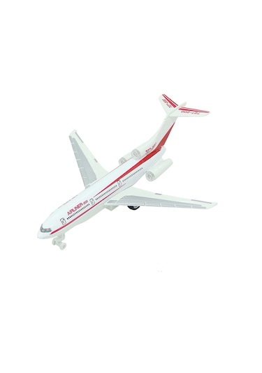 Çekbırak Sesli Metal Uçak Oyuncak Can-180-7